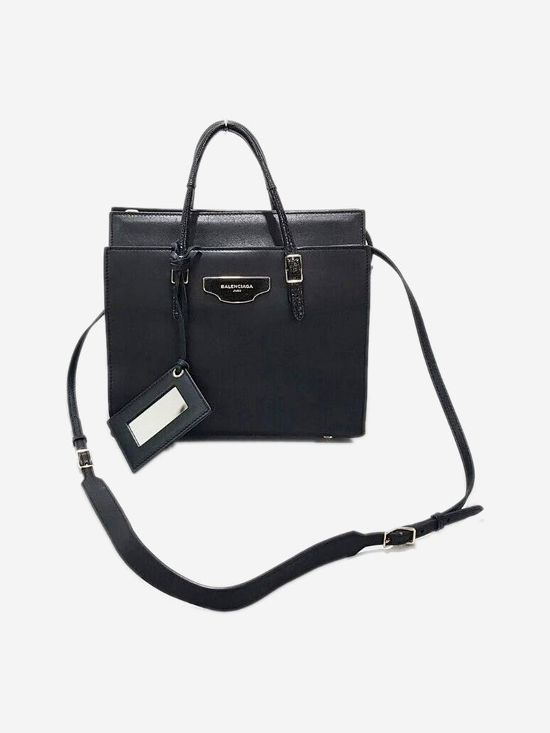 Black City Plate Portfolio bag