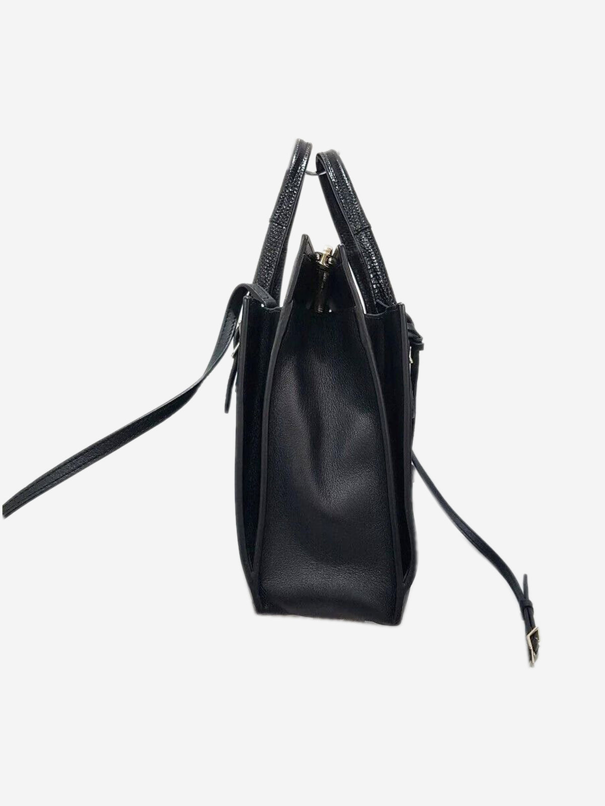 Black City Plate Portfolio bag