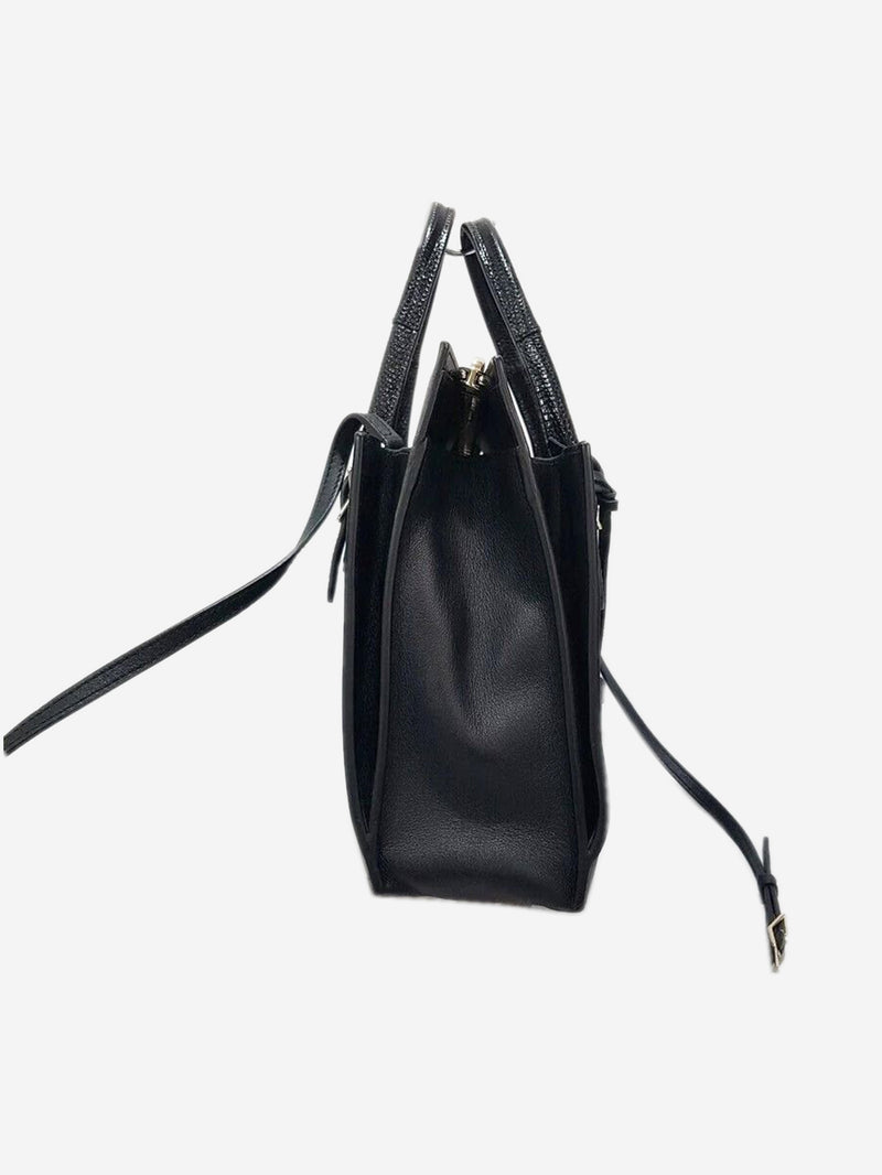 Black City Plate Portfolio bag