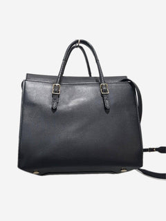Black City Plate Portfolio bag