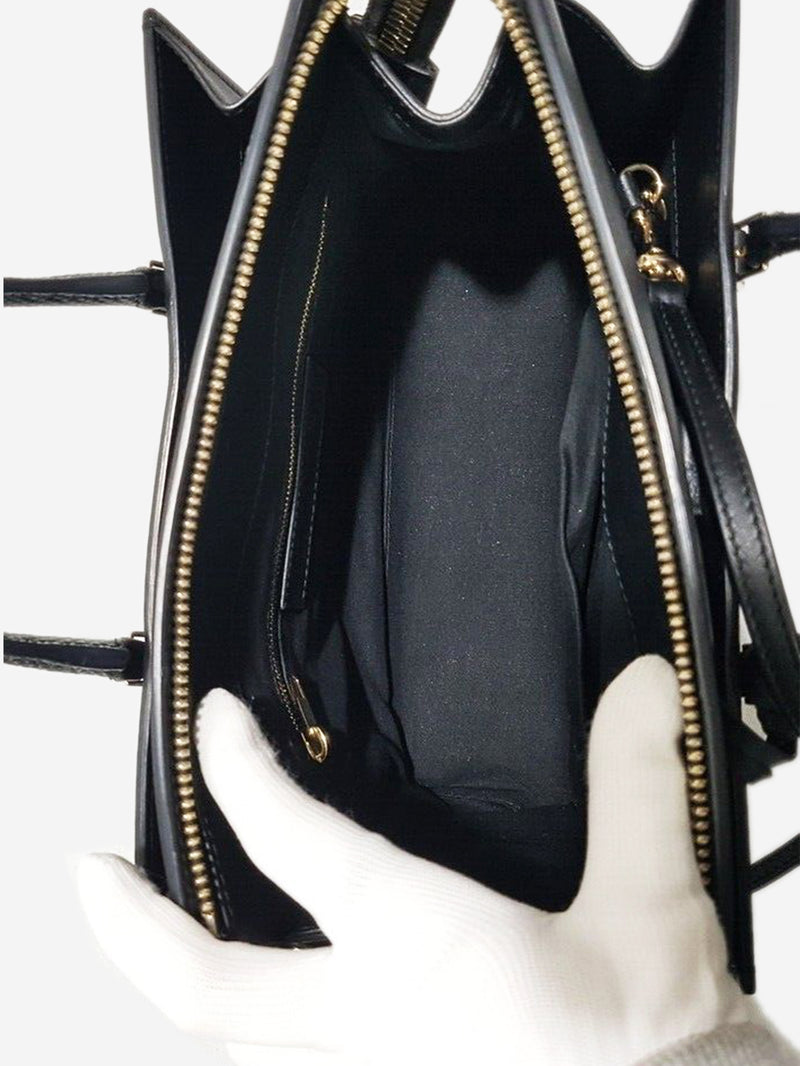 Black City Plate Portfolio bag