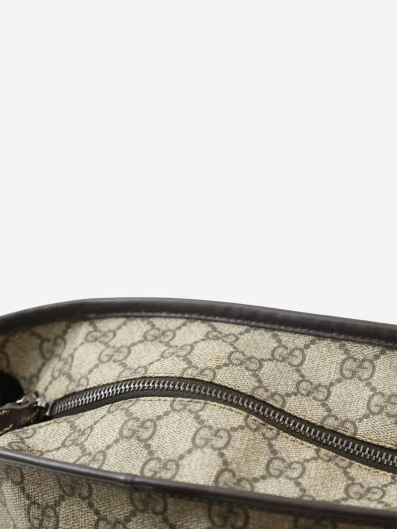Brown canvas Shopper tote bag Tote Bags Gucci 