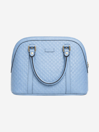 Light blue Micro Guccissima 2way bag Shoulder bags Gucci 