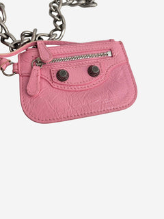 Pink crinkle Le Cagole shoulder bag Shoulder bags Balenciaga 
