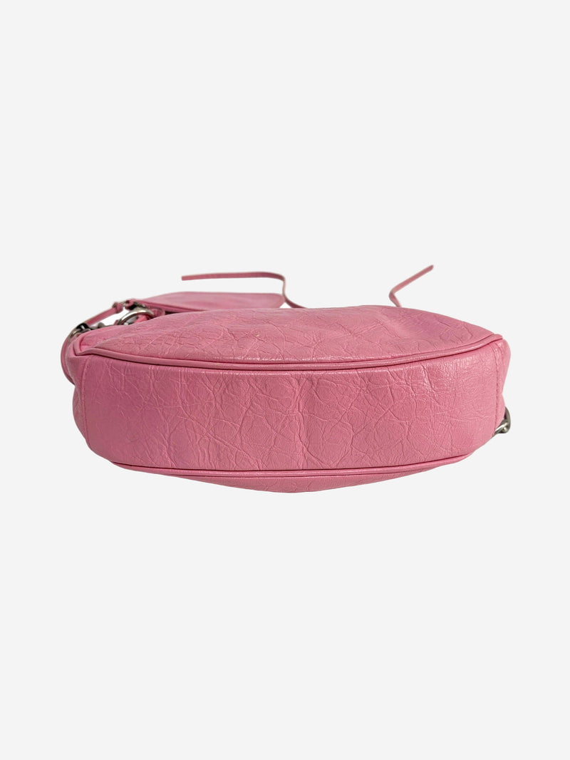 Pink crinkle Le Cagole shoulder bag Shoulder bags Balenciaga 