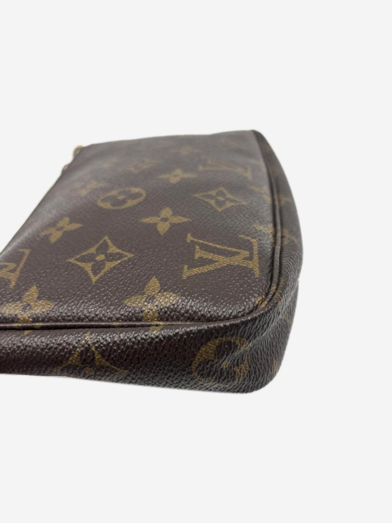 Brown vintage 2002 Monogram Pochette