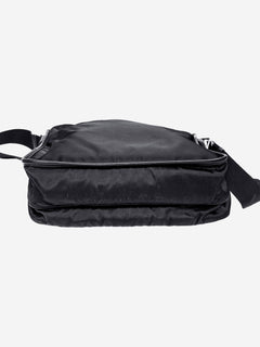 Black nylon messenger bag Shoulder bags Prada 