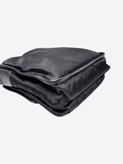 Black nylon messenger bag Shoulder bags Prada 
