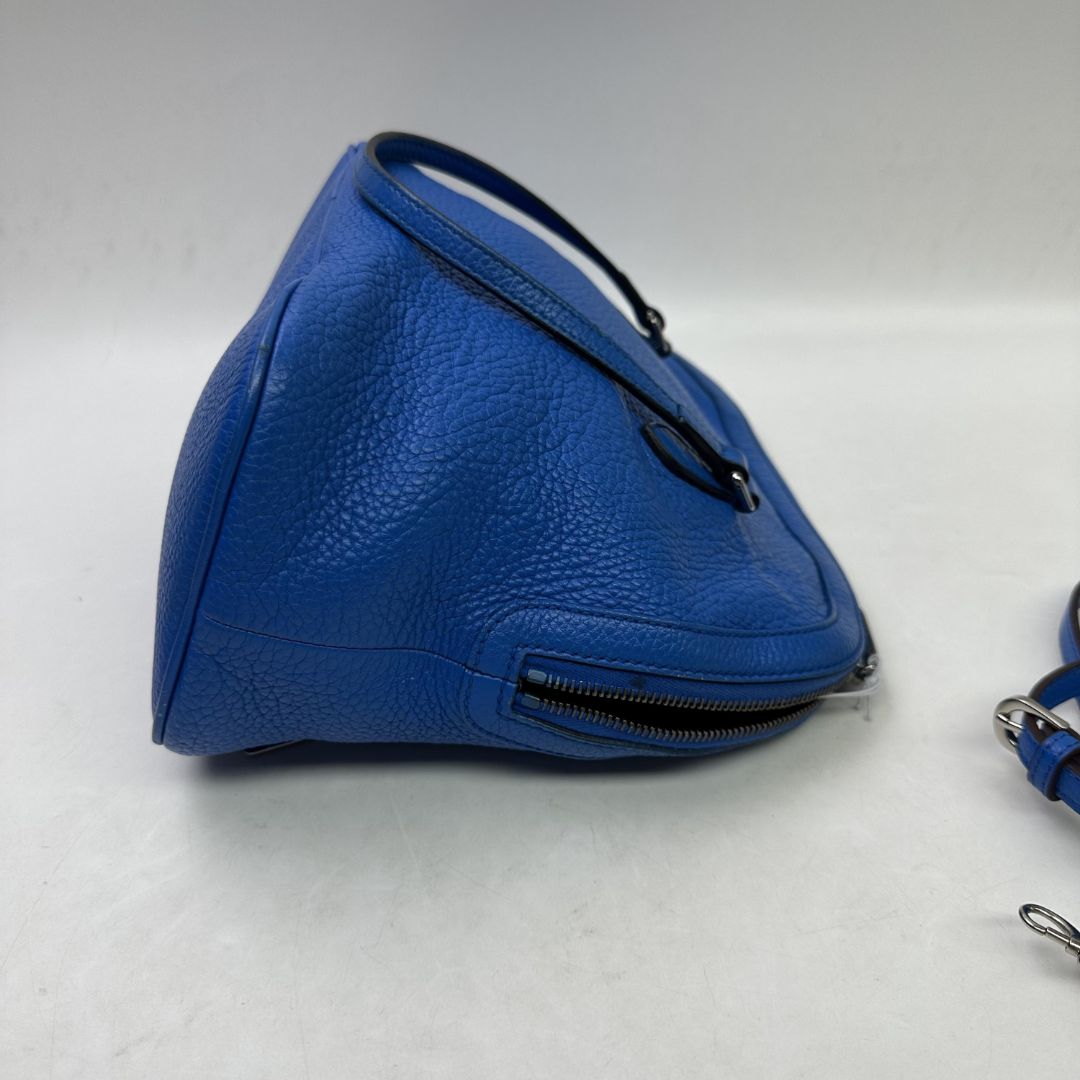Blue Dome Satchel leather 2way bag