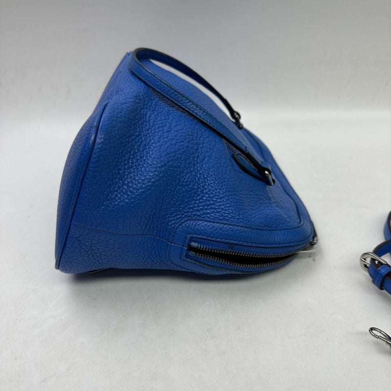 Blue Dome Satchel leather 2way bag