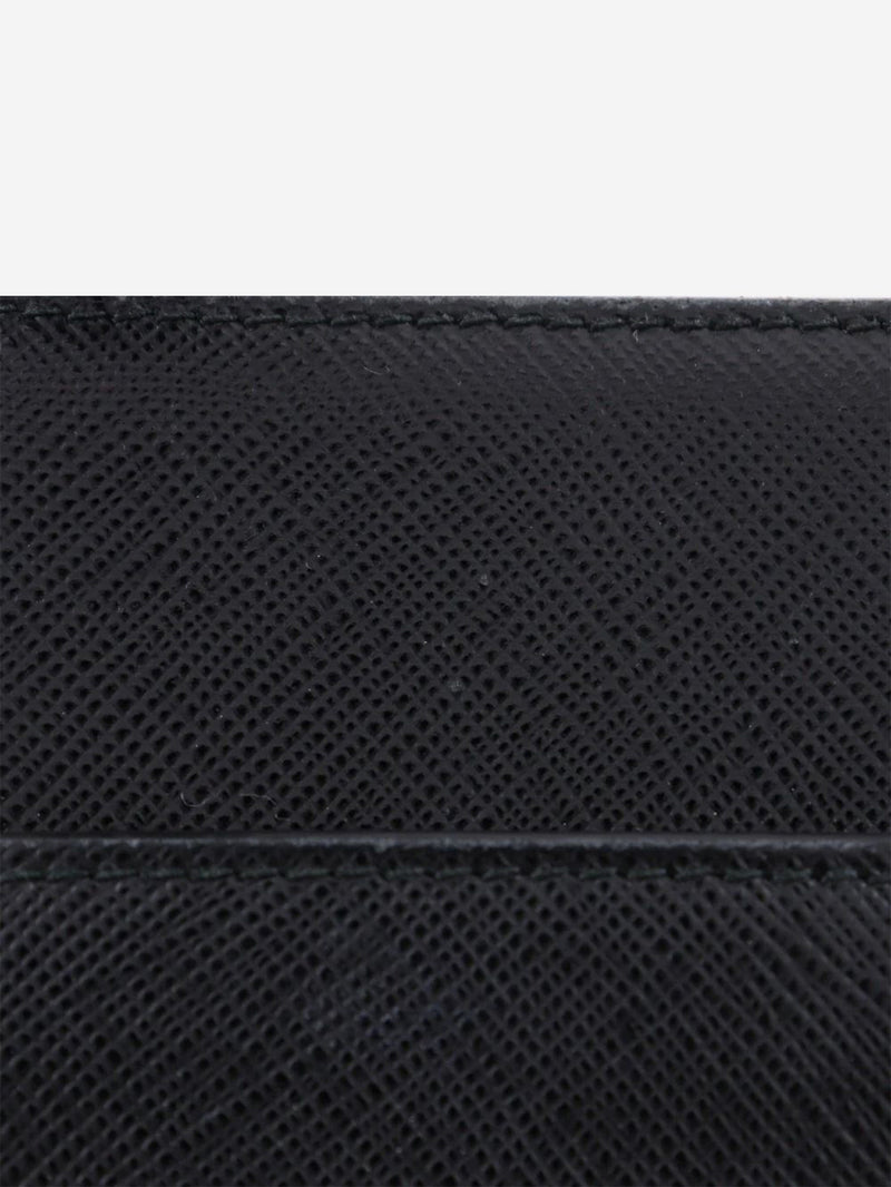 Black Saffiano leather mini crossbody bag Shoulder bags Prada 