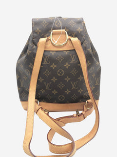 Brown 2000 Montsouris vintage backpack Shoulder bags Louis Vuitton 