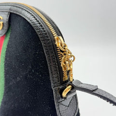 Black suede Ophidia shoulder bag Shoulder bags Gucci 