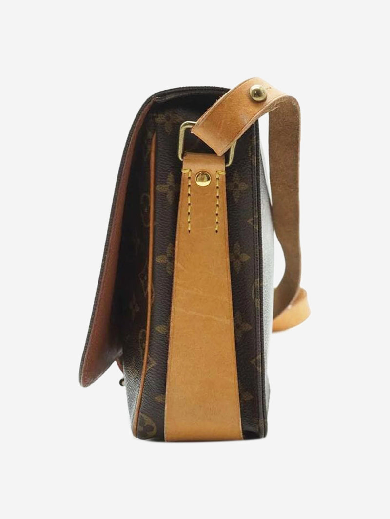 Brown vintage 1992 Monogram Cartouchiere GM bag Shoulder bags Louis Vuitton 