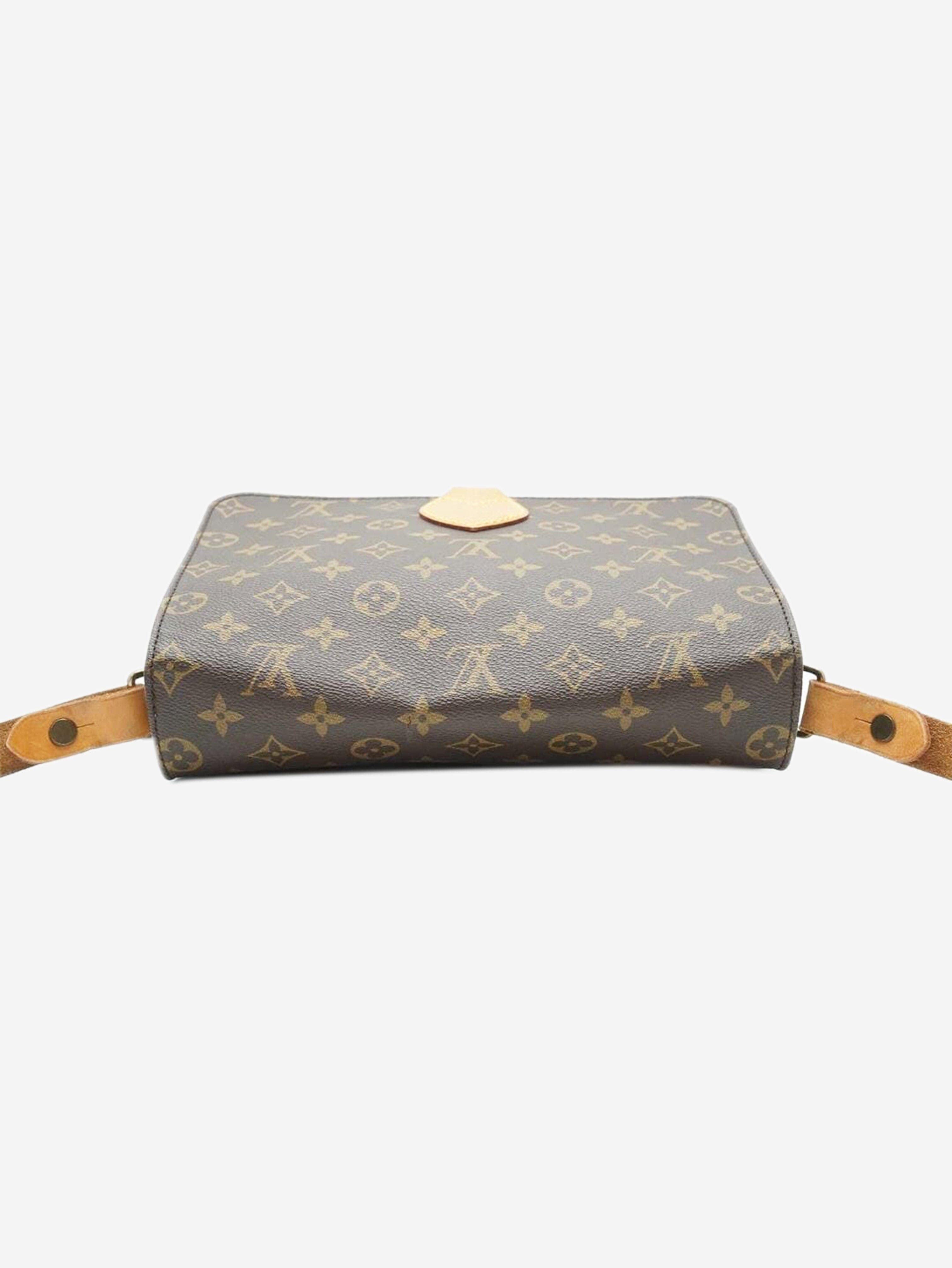 Brown vintage 1992 Monogram Cartouchiere GM bag Shoulder bags Louis Vuitton 