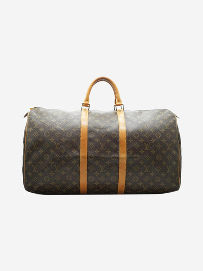 Brown vintage 2003 Monogram Keepall 55 bag Luggage & Travel Bags Louis Vuitton 