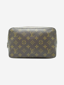 Louis Vuitton Louis Vuitton Brown Monogram Trousse Toilette 23 pouch