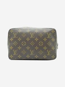Louis Vuitton Louis Vuitton Brown Monogram Trousse Toilette 23 pouch