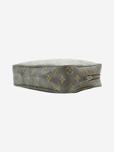 Louis Vuitton Louis Vuitton Brown Monogram Trousse Toilette 23 pouch