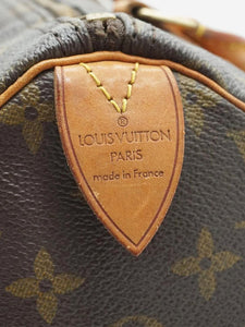 Louis Vuitton Brown vintage 1994 Monogram Speedy 30 bag