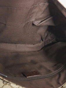 Gucci Brown GG canvas messenger bag