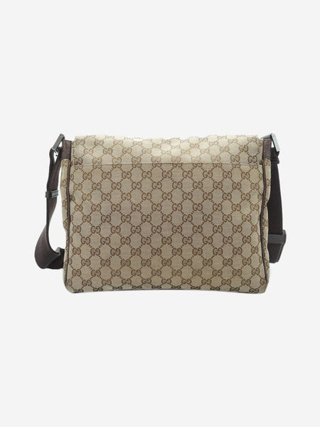 Brown GG canvas messenger bag alternate image