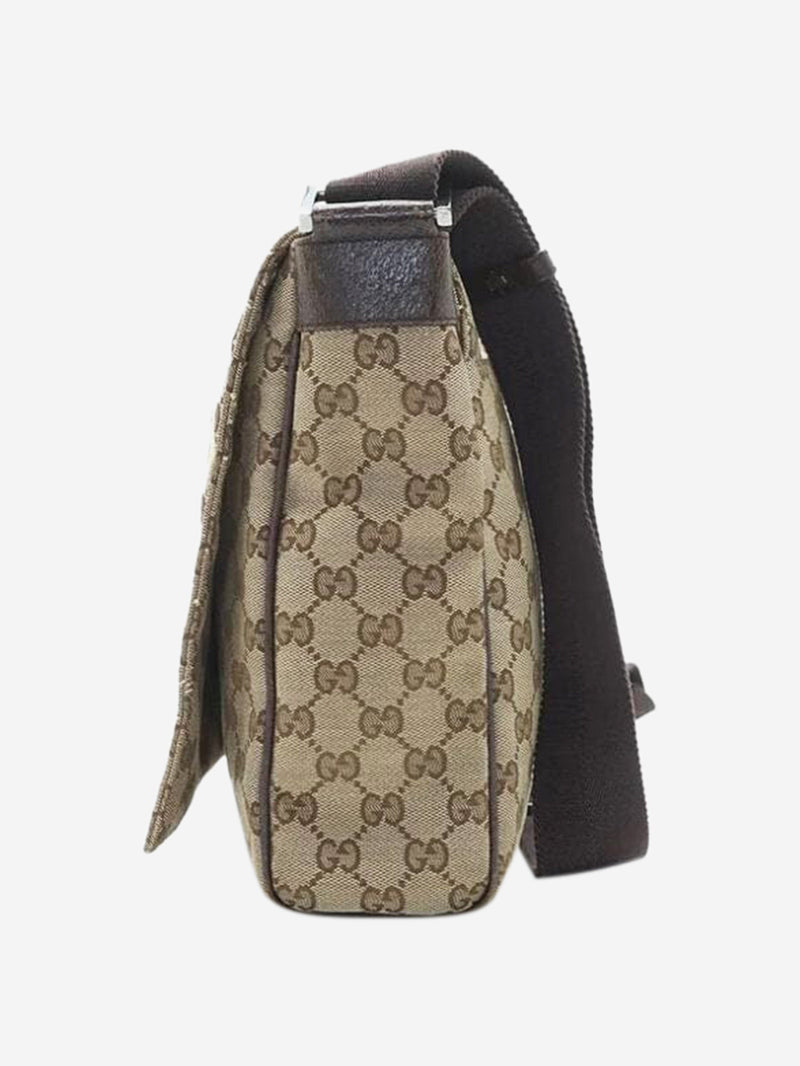 Brown GG canvas messenger bag Shoulder bags Gucci 
