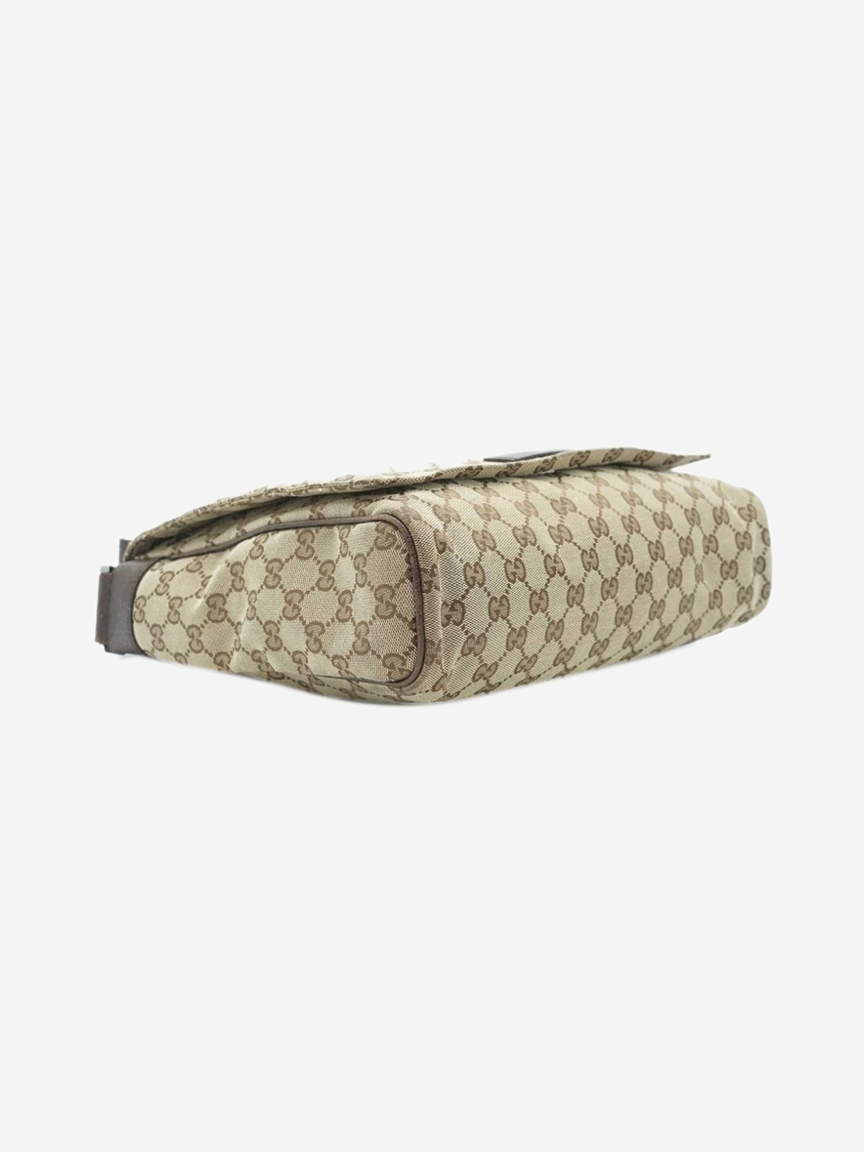 Brown GG canvas messenger bag Shoulder bags Gucci 