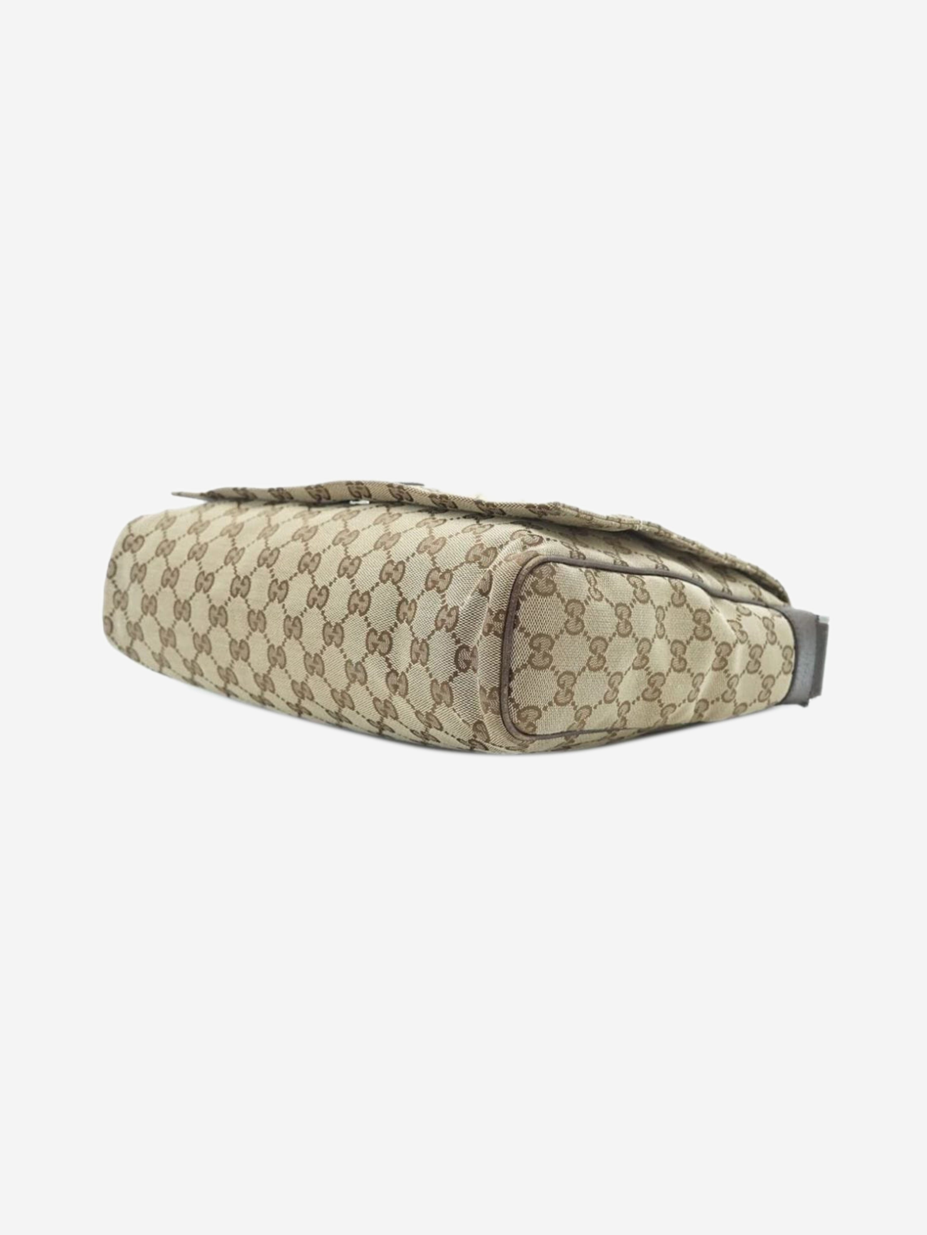 Brown GG canvas messenger bag Shoulder bags Gucci 
