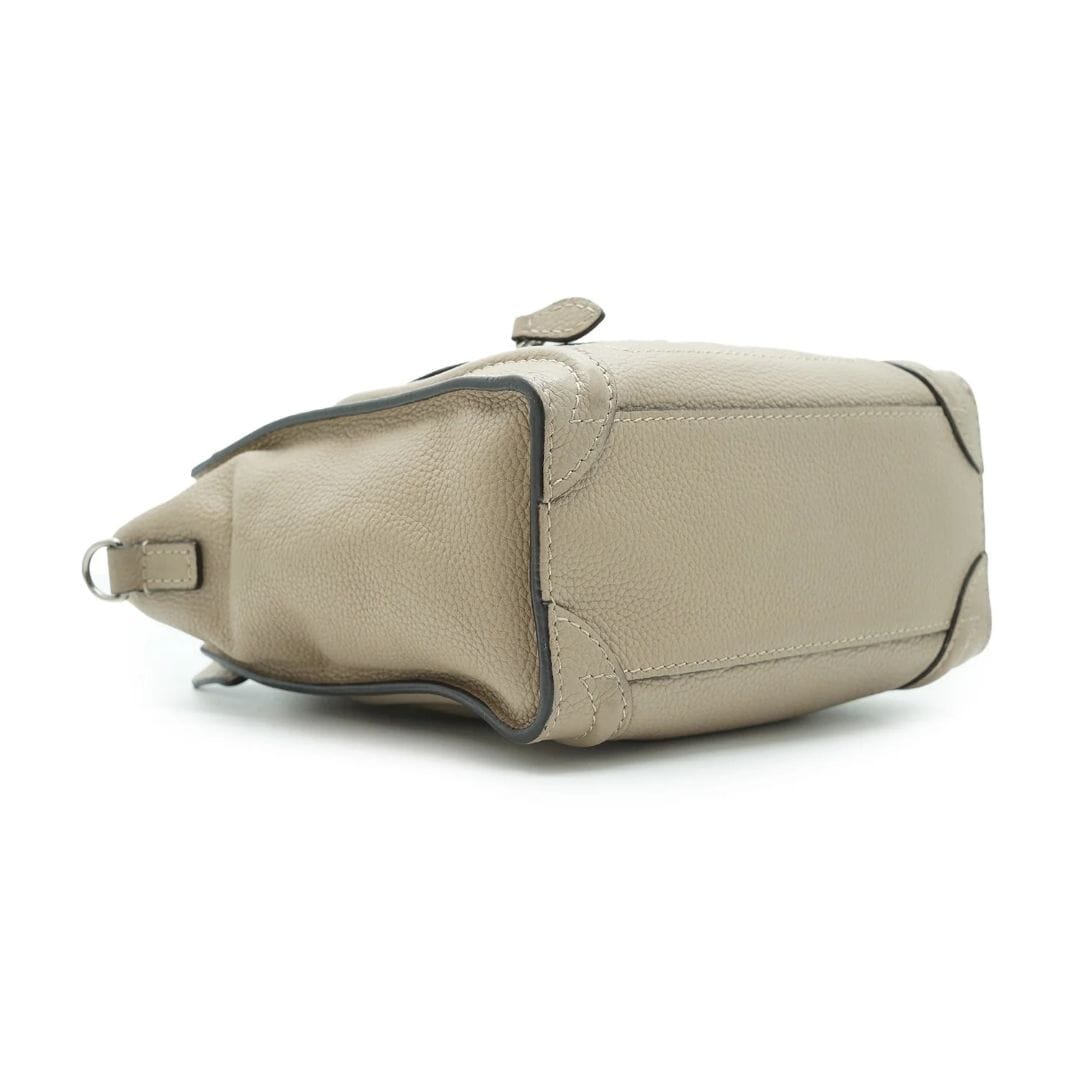 Celine Nano Luggage Calfskin 2Way Handbag - size Shoulder bags Celine 