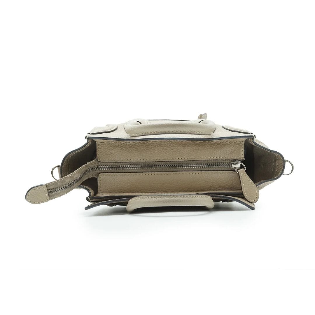 Celine Nano Luggage Calfskin 2Way Handbag - size Shoulder bags Celine 