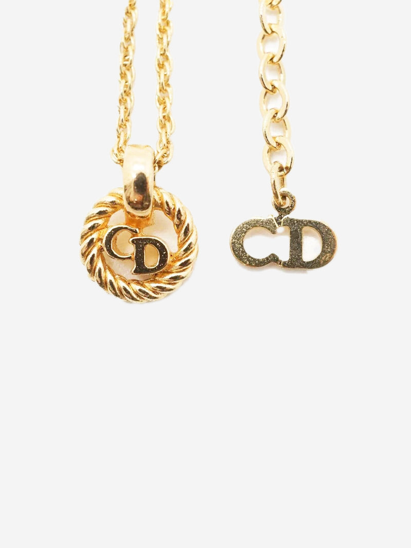 Gold CD choker necklace Necklaces Dior 