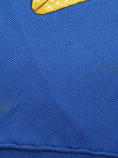 Blue Le Laisser Courre Silk Carre 90 scarf Scarves Hermes 