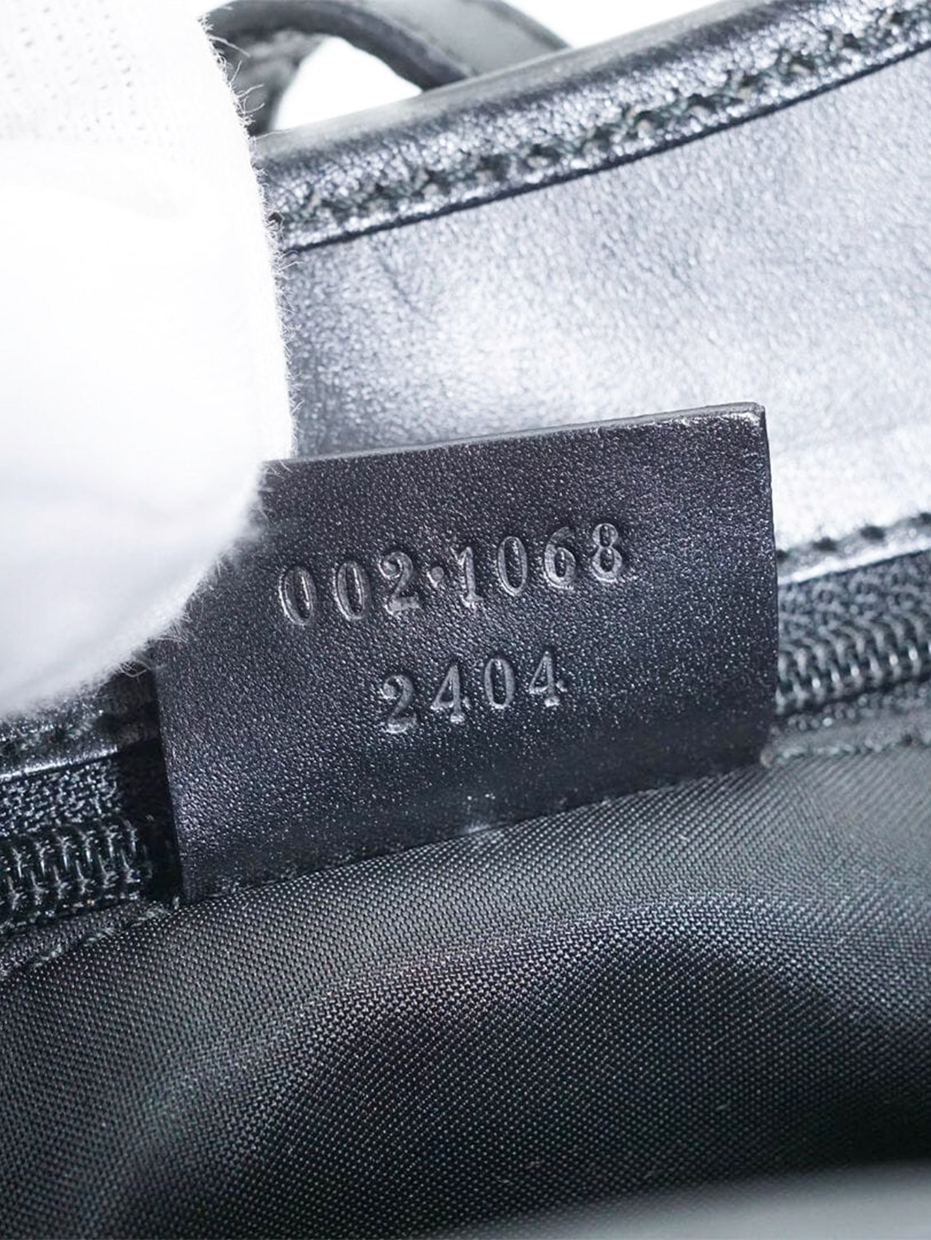 Black Jackie canvas and leather bag Shoulder bags Gucci 