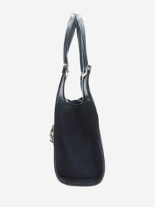 Gucci Black Jackie canvas and leather bag