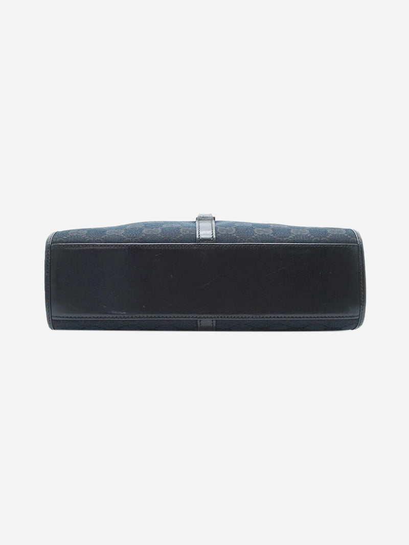 Black Jackie canvas and leather bag Shoulder bags Gucci 