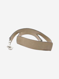 Celine Neutral Trapeze leather and suede 2way bag
