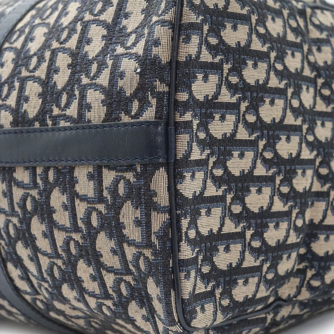 Blue vintage Trotter Boston bag Luggage & Travel Bags Dior 