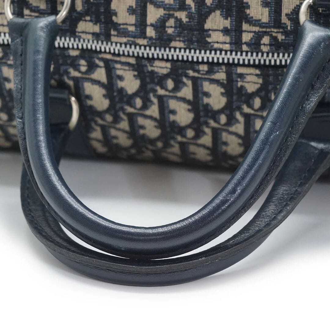 Blue vintage Trotter Boston bag Luggage & Travel Bags Dior 