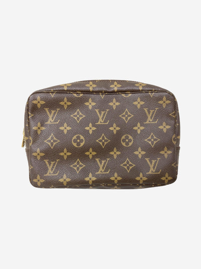 Brown Monogram leather vanity bag Clutch bags Louis Vuitton 