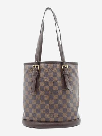 Brown vintage 2003 Damier Ebene Marais bucket bag Top Handle Bags Louis Vuitton 
