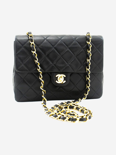 CHANEL Mini Square Small Chain Shoulder Bag Crossbody Black Quilt L03 Shoulder bags Chanel 