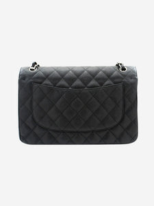 Chanel Black 2013 large caviar Classic Double Flap bag