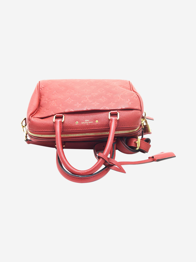 Red 2016 Speedy 25 Bandouliere Shoulder bags Louis Vuitton 
