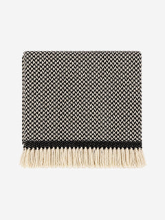 Black and white Alena herringbone scarf Coats & Jackets Isabel Marant Etoile 