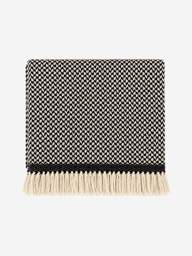 Black and white Alena herringbone scarf Coats & Jackets Isabel Marant Etoile 