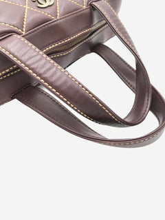 Burgundy vintage 2000 wild-stitch lambskin bag Shoulder bags Chanel 