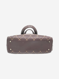 Burgundy vintage 2000 wild-stitch lambskin bag Shoulder bags Chanel 