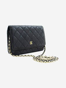 Chanel Black 2013 caviar Wallet on Chain