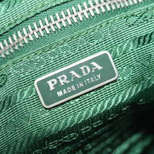 Prada Green nylon mini bag